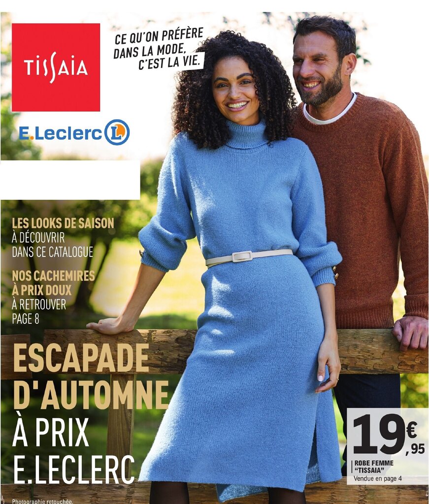 Promo Robe Femme Tissaia Chez E Leclerc