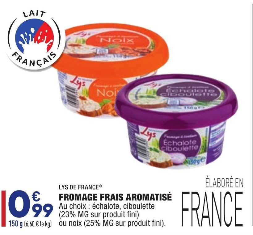 Promo Fromage Frais Aromatis Chez Aldi