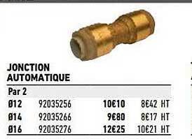 Promo Jonction Automatique Chez Brico Cash