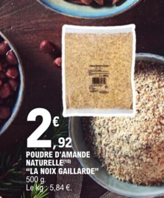 Promo Poudre D Amande Naturelle La Niox Gaillarde Chez E Leclerc