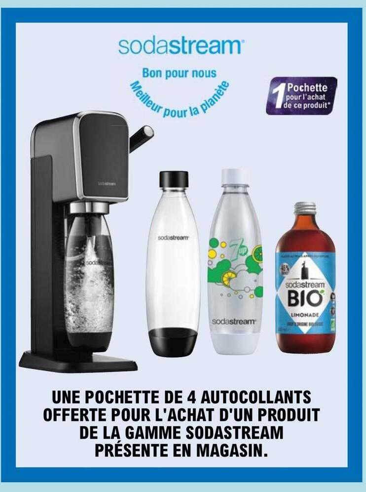 Promo Une Pochette De 4 Autocollants Offerte Pour L Achat D Un Produit