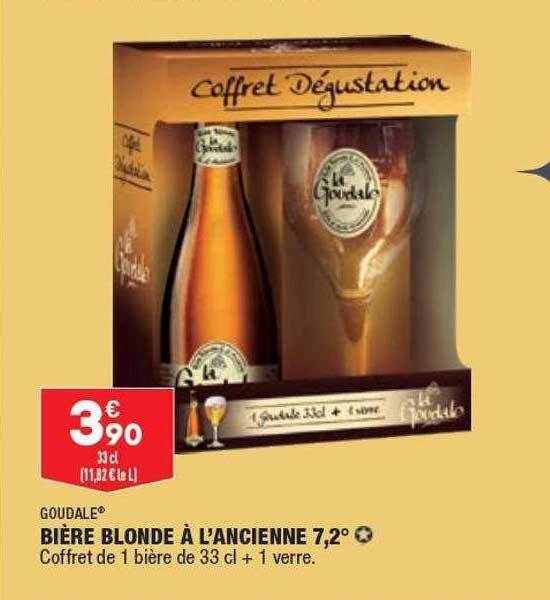 Promo Bi Re Blonde L Ancienne Goudale Chez Aldi