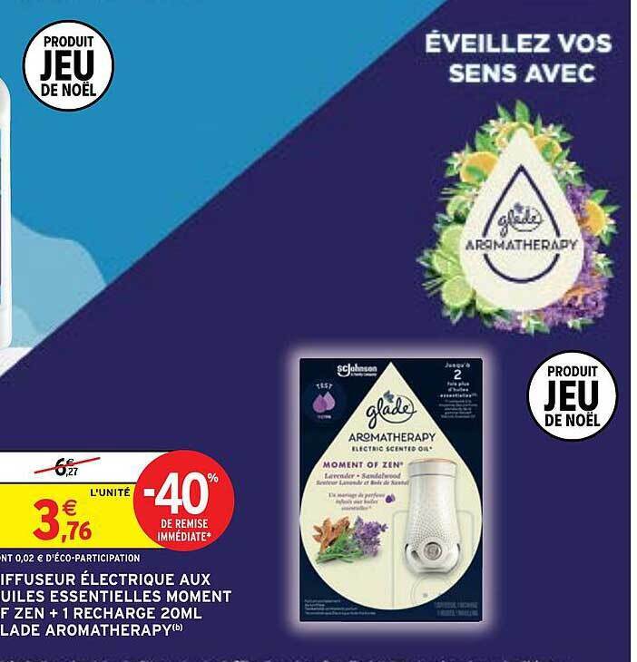 Promo Diffuseur Lectrique Aux Huiles Essentielles Moment Of Zen