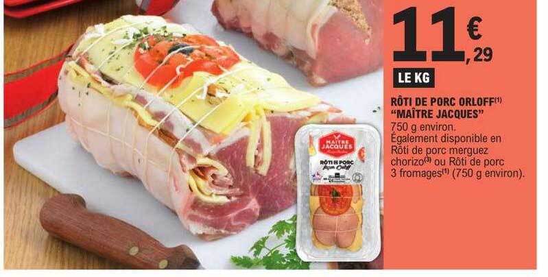 Promo R Ti De Porc Orloff Chez E Leclerc