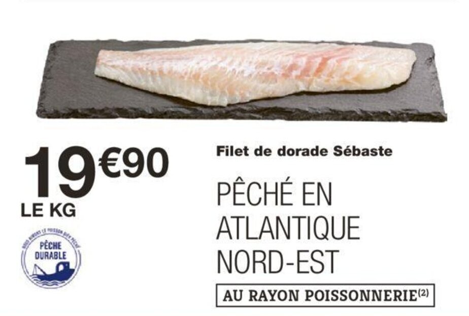 Promo Filet De Dorade S Baste Chez Monoprix