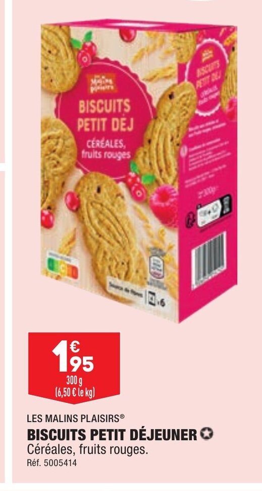 Promo Biscuits Petit Dejeuner Chez Aldi