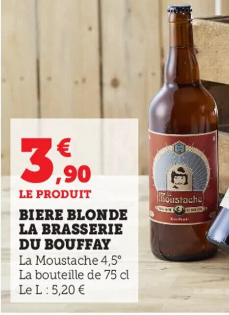 Promo Biere Blonde La Brasserie Du Bouffay Chez Super U