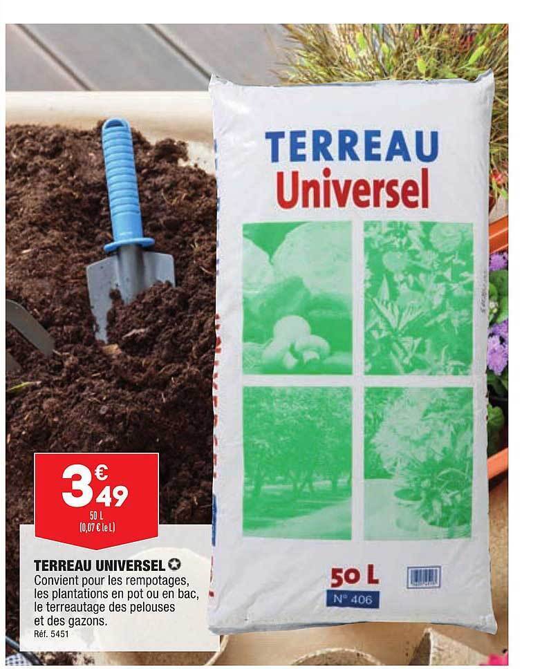 Promo Terreau Universel Chez Aldi