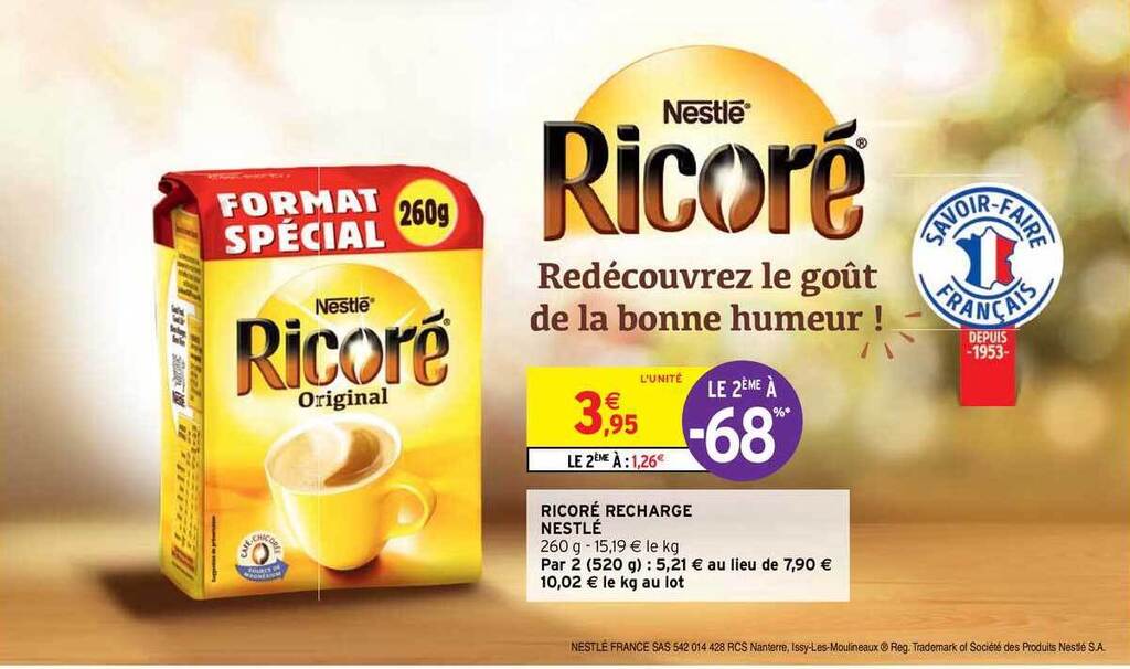 Promo Ricor Recharge Nestl Chez Intermarch Hyper