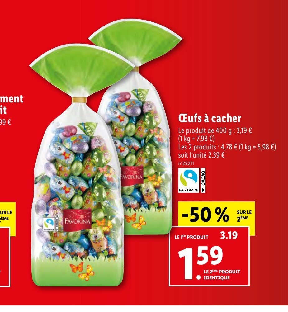 Promo Ufs Cacher Chez Lidl