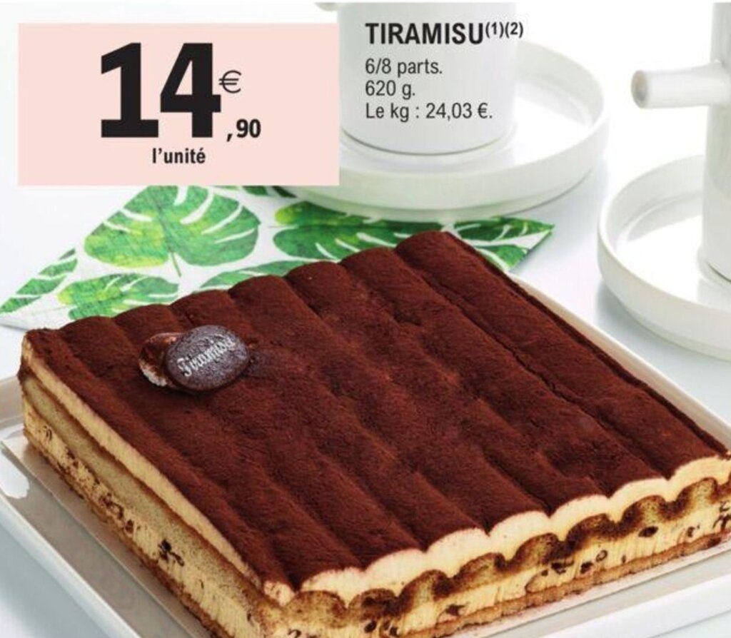 Promo Tiramisu Chez E Leclerc