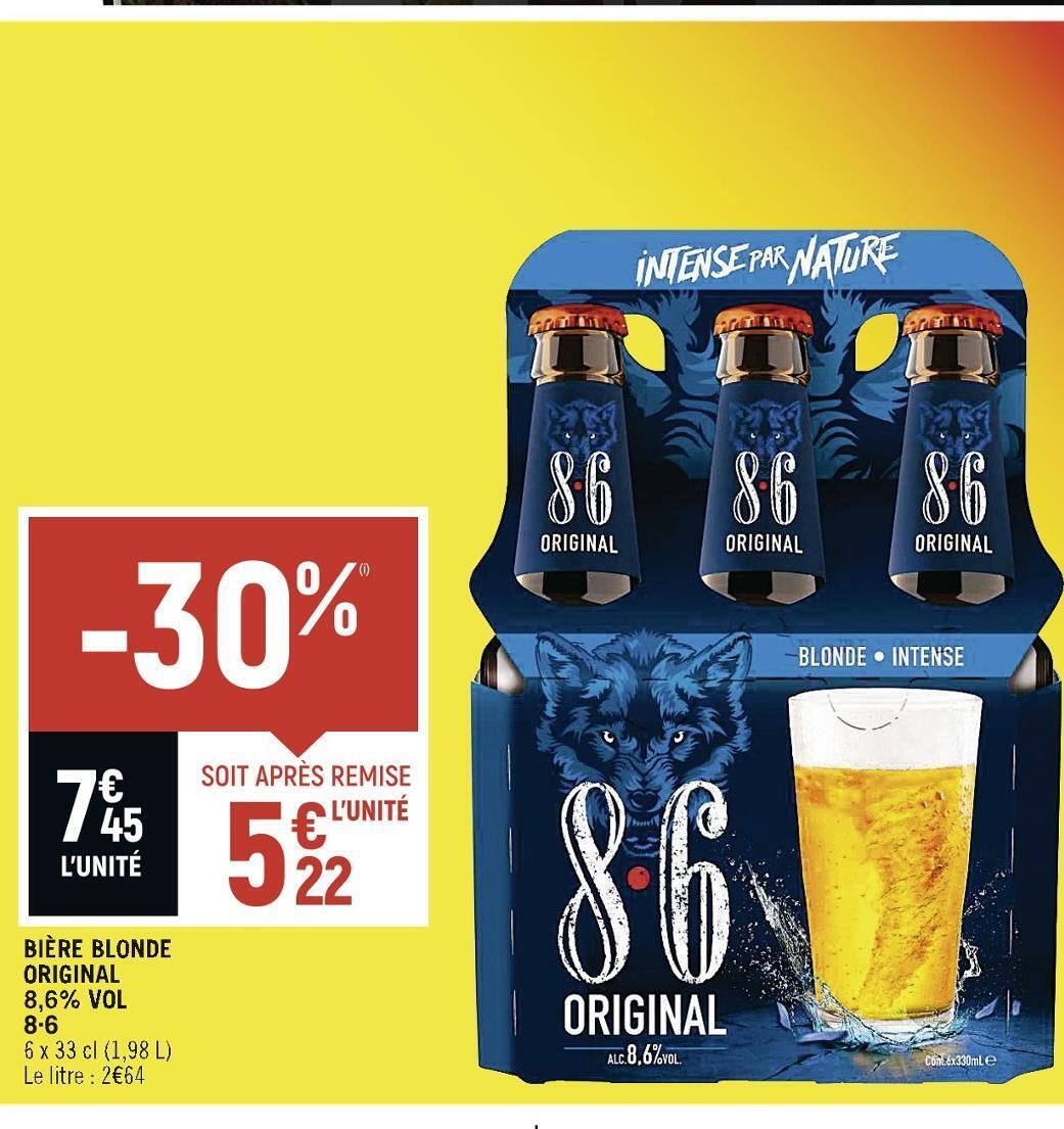 Promo Bi Re Blonde Original Vol Chez Spar