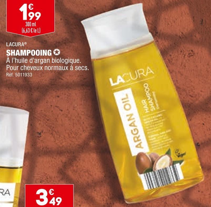 Promo Lacura Shampooing Chez Aldi