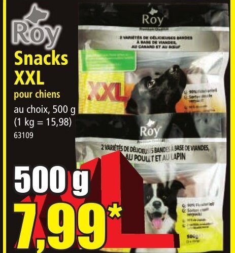 Promo Roy Snacks XXL Chez Norma