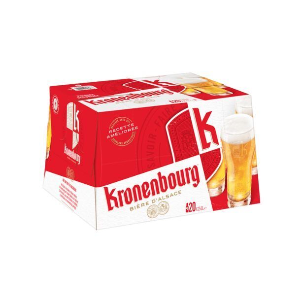 Promo Bière blonde 5 5 chez ALDI