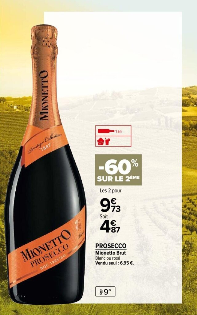 Promo Prosecco Chez Carrefour Market