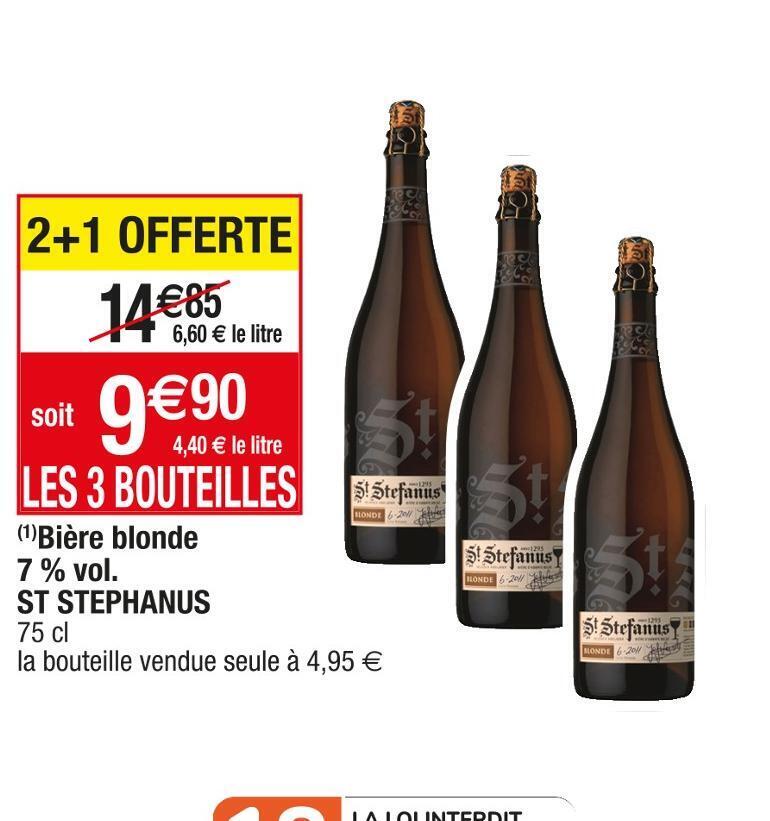 Promo St Stephanus Bi Re Blonde Vol Chez Cora