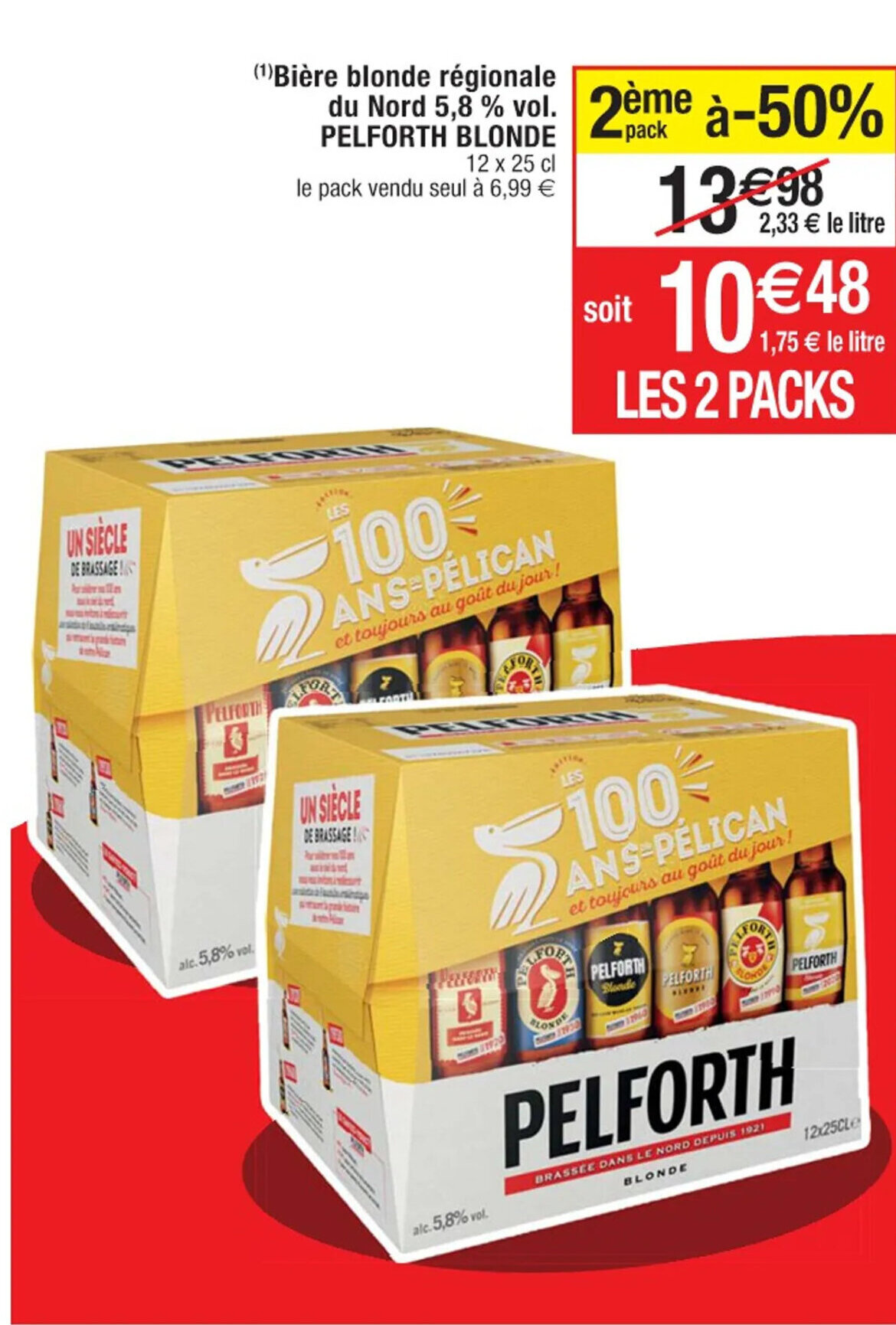 Promo Bi Re Blonde R Gionale Du Nord Vol Pelforth Blonde Chez