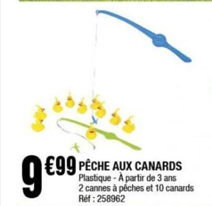 Promo Pêche aux canards chez La Foir Fouille