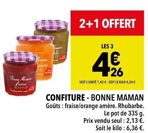 Promo Bonne Maman Confiture Chez Supeco