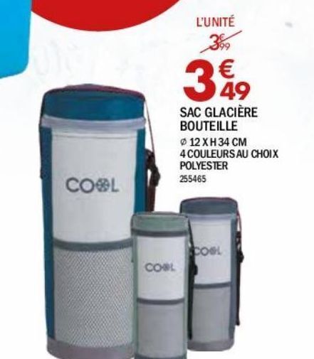 Promo Sac Glaci Re Bouteille Chez La Foir Fouille