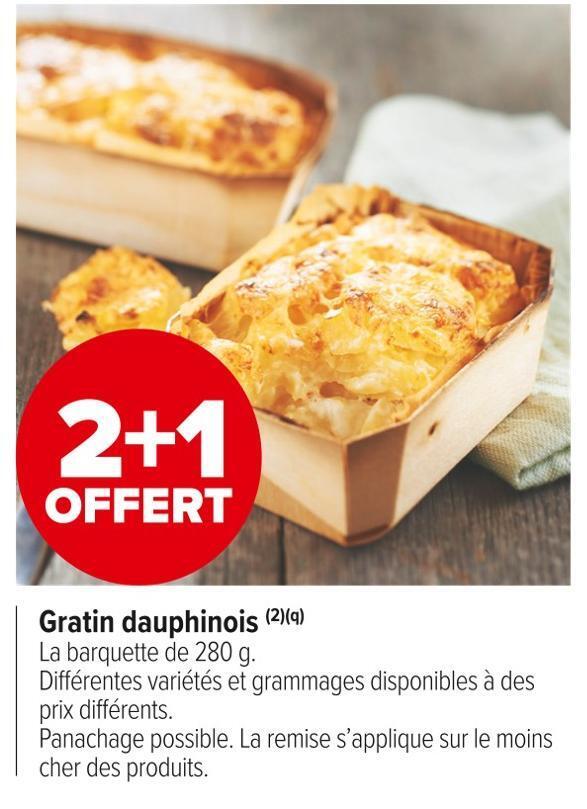 Promo Gratin Dauphinois Chez Carrefour Market