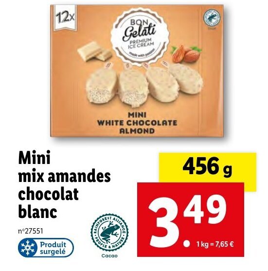 Promo Mini Mix Amandes Chez Lidl