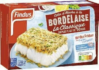 Promo COLIN DALASKA 100 FILET À LA BORDELAISE SURGELÉ chez Spar