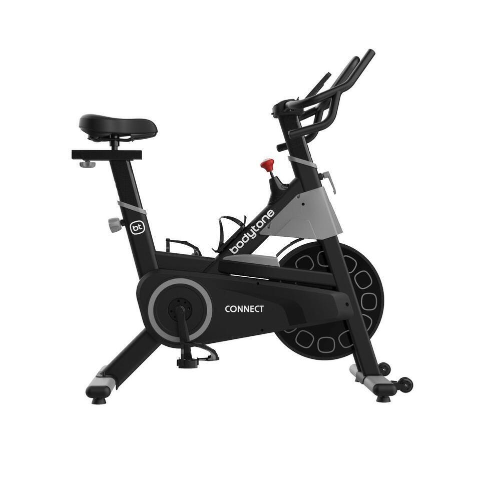 Promo Vélo indoor spinning bodytone volant d inertie gris 16kg chez