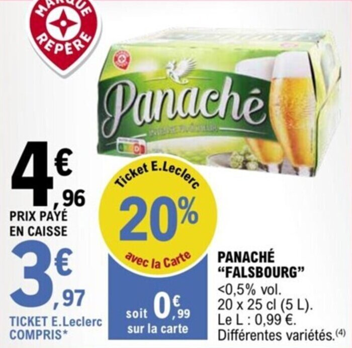 Promo PANACHÉ FALSBOURG