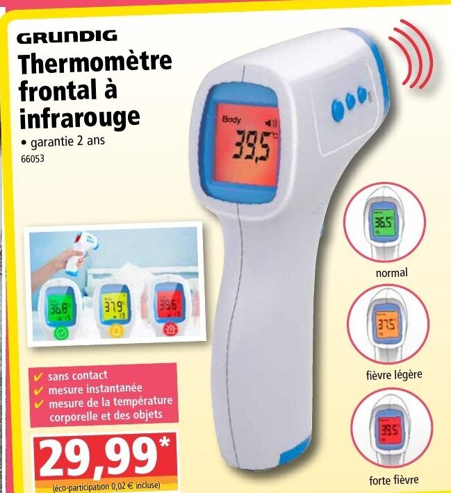 Promo Thermom Tre Frontal Infrarouge Chez Norma