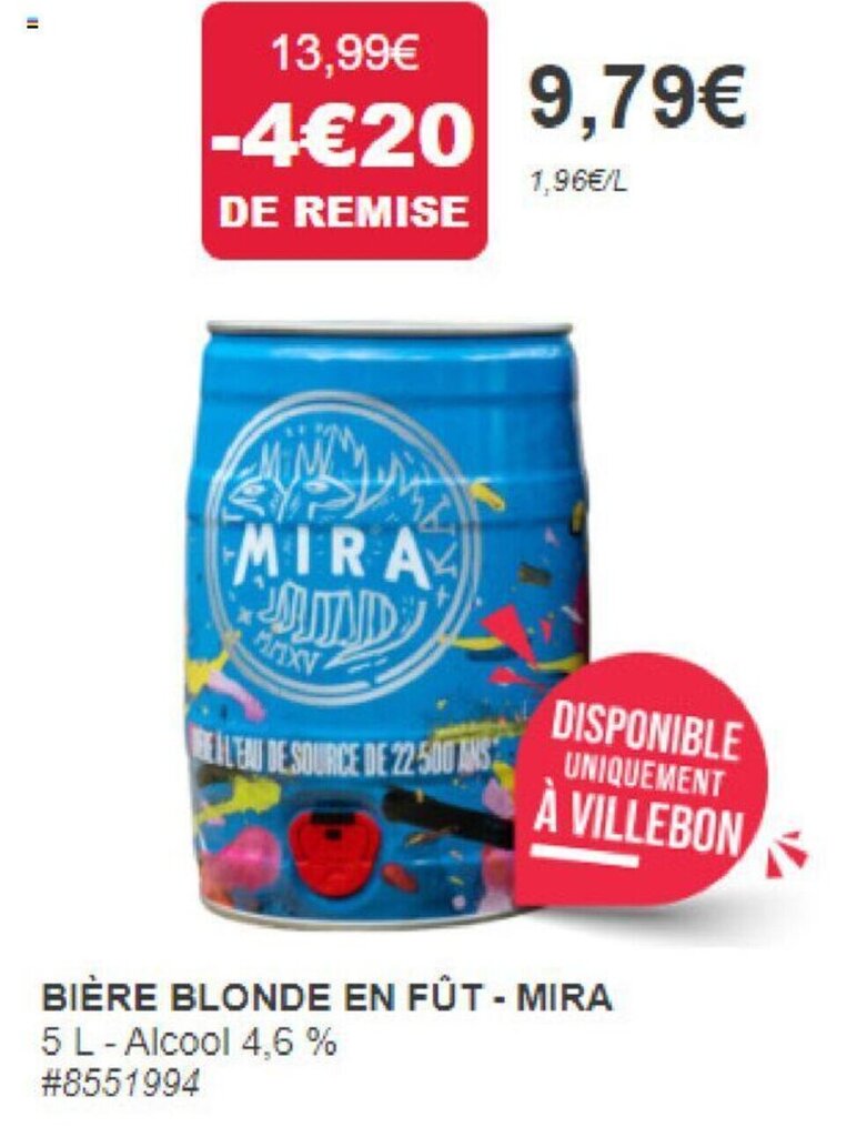 Promo Bi Re Blonde En F T Mira Chez Costco