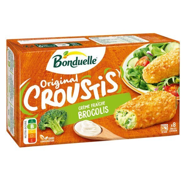 Promo Bonduelle croustis de légumes surgelés chez Carrefour