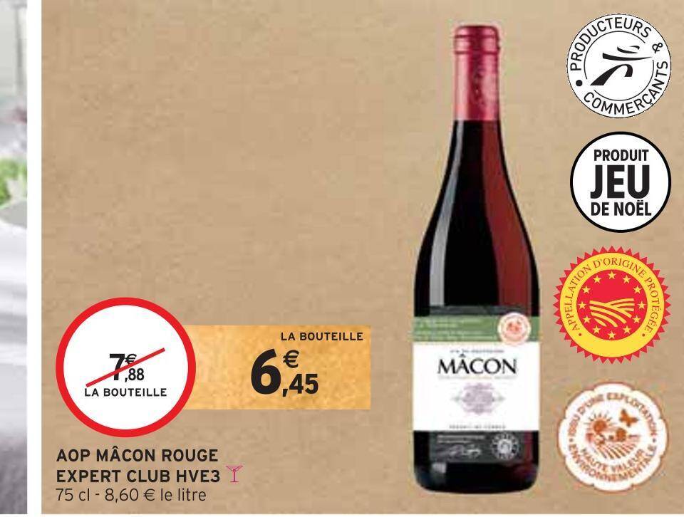 Promo Expert Club Aop M Con Rouge Hve Chez Intermarch