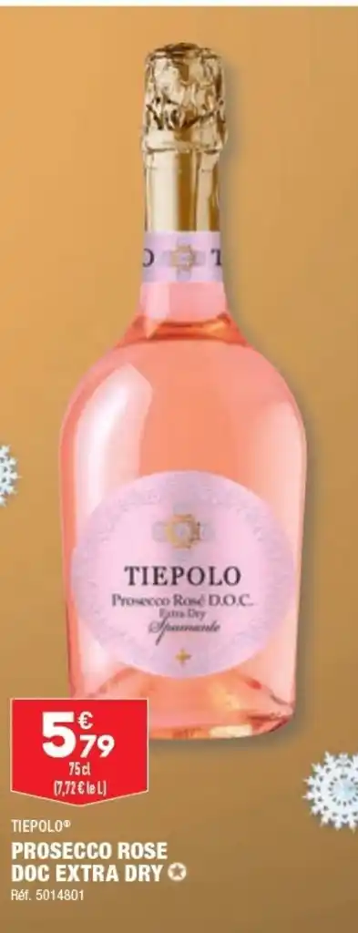 Promo PROSECCO ROSE DOC EXTRA DRY Réf 5014801 chez ALDI