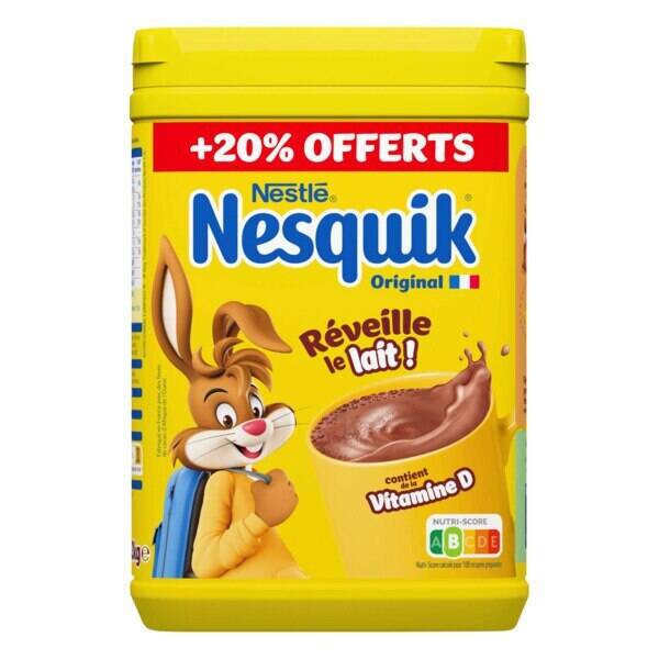 Promo Poudre Chocolat E Nesquik Chez Auchan