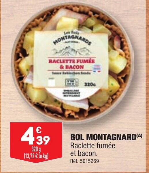 Promo Bol Montagnard Chez Aldi