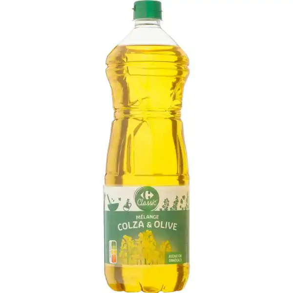 Promo CARREFOUR CLASSIC Mélange d huile colza et olive chez Carrefour