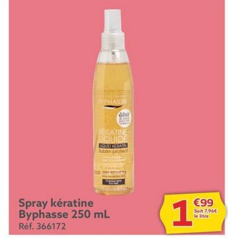 Promo Spray K Ratine Byphasse Ml R F Chez Gifi