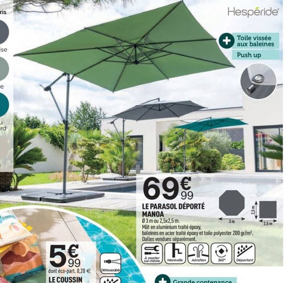 Promo Le Parasol D Port Chez Centrakor