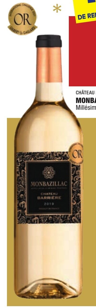 Promo Monbazillac AOP Chez ALDI