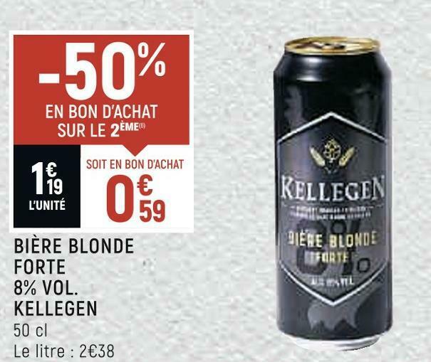 Promo Kellegen Bi Re Blonde Forte Vol Chez Spar