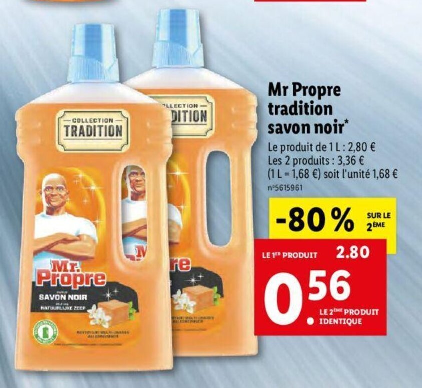 Promo Mr Propre Tradition Chez Lidl