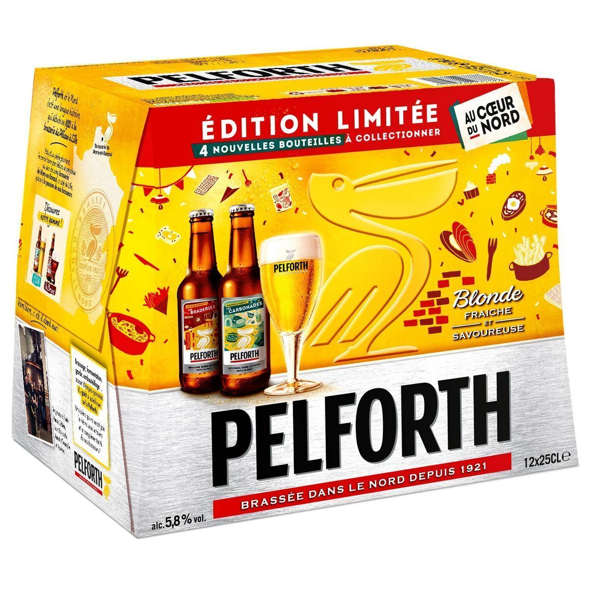 Promo Bière blonde pelforth chez Auchan