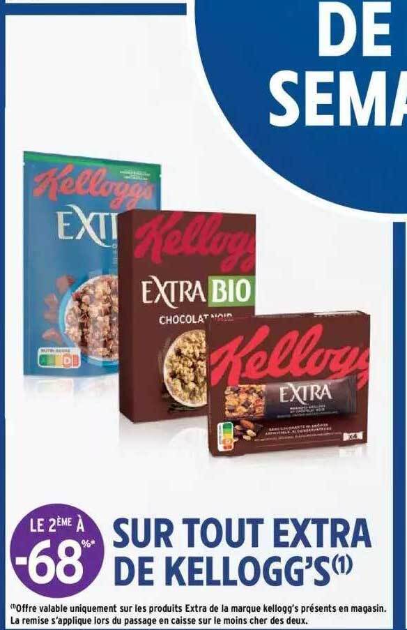 Promo Extra De Kellogg S Chez Intermarch Hyper