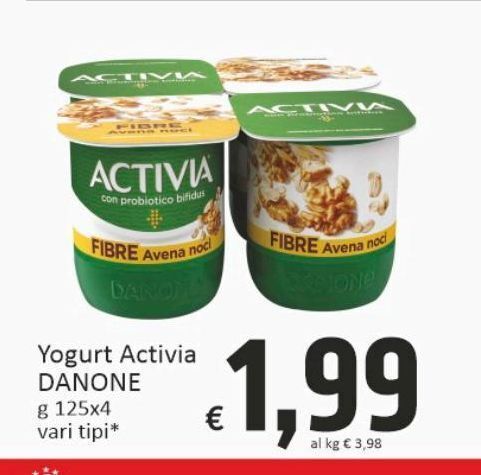 Yogurt Activia Danone G X Vari Tipi Offerta Di Paghi Poco