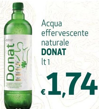 Offerta Donat Acqua Effervescente Naturale 1 Lt Nel Volantino Di Maxi