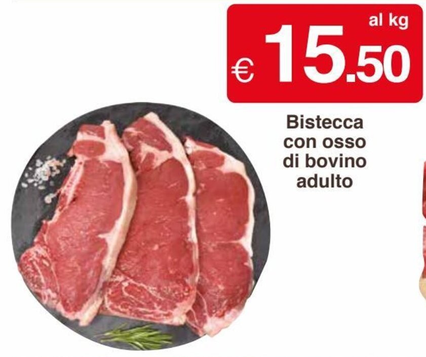 Bistecca Con Osso Di Bovino Adulto Offerta Di S Con Te