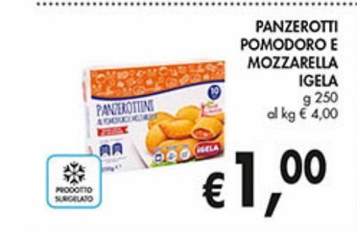 Panzerotti Pomodoro E Mozzarella Igela Offerta Di Supermercato Coal