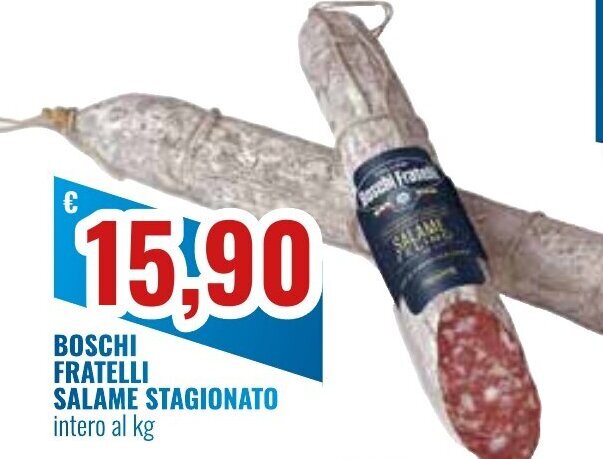 Offerta Boschi Fratelli Salame Stagionato Nel Volantino Di Paladini